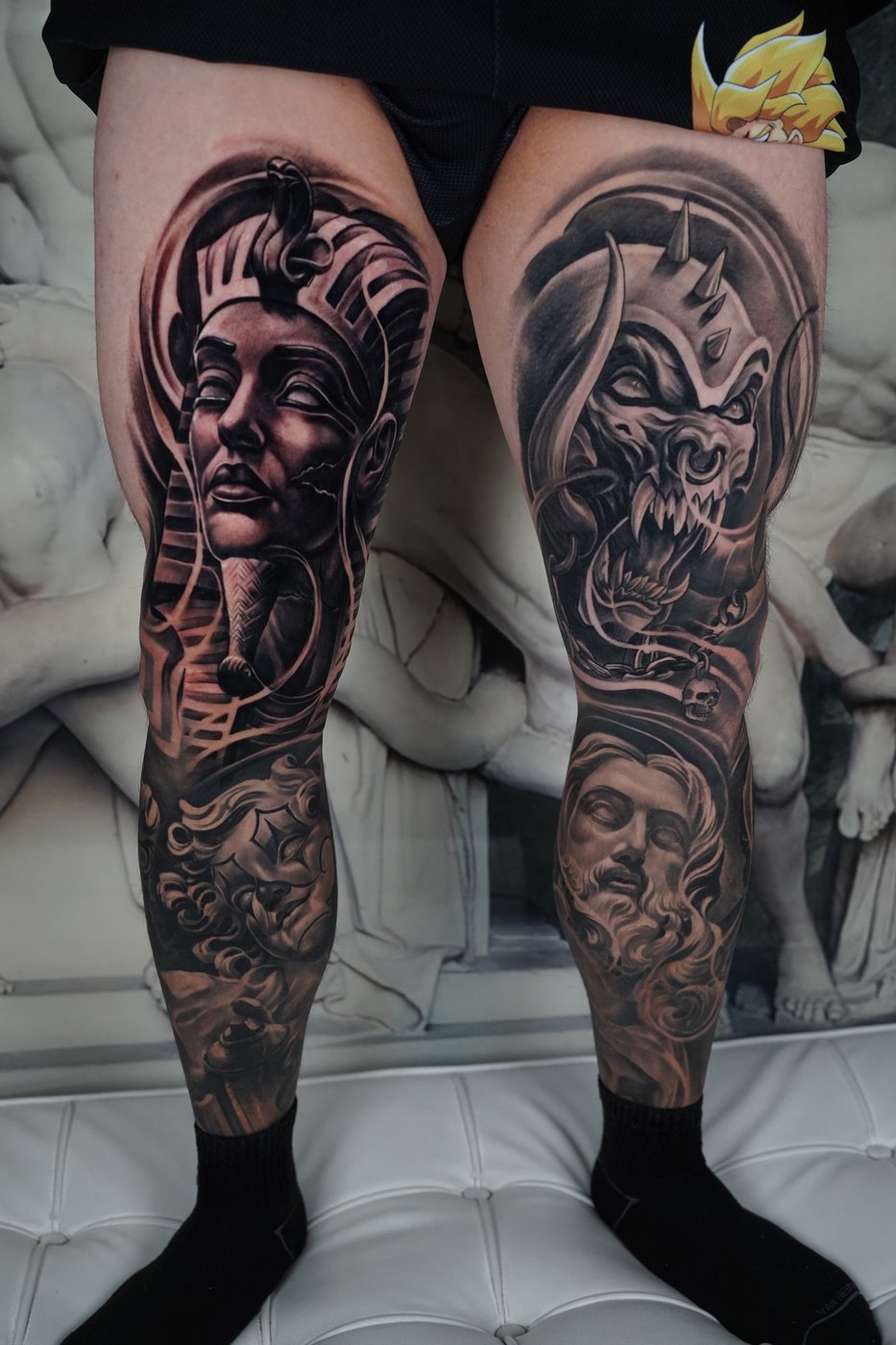 Black and grey realism tattoo by Fernie Andrade 10